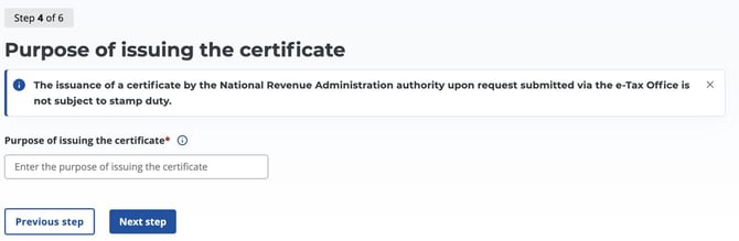 How to apply for tax certificate PL 9