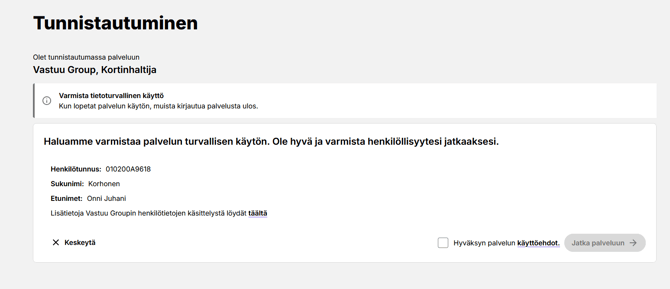 palveluehdotkortinhaltija