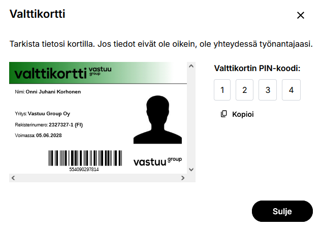 valttikorttijapinkoodi