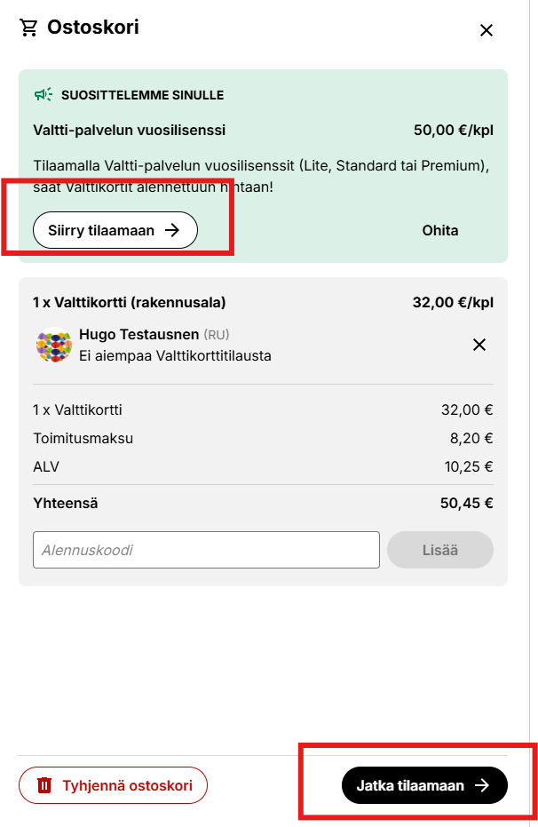 valttipaketti