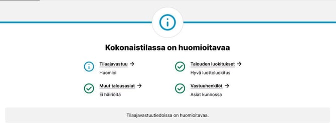 huomioitavaa