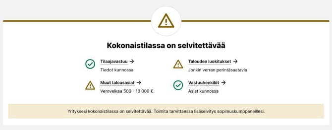 selvitettävää